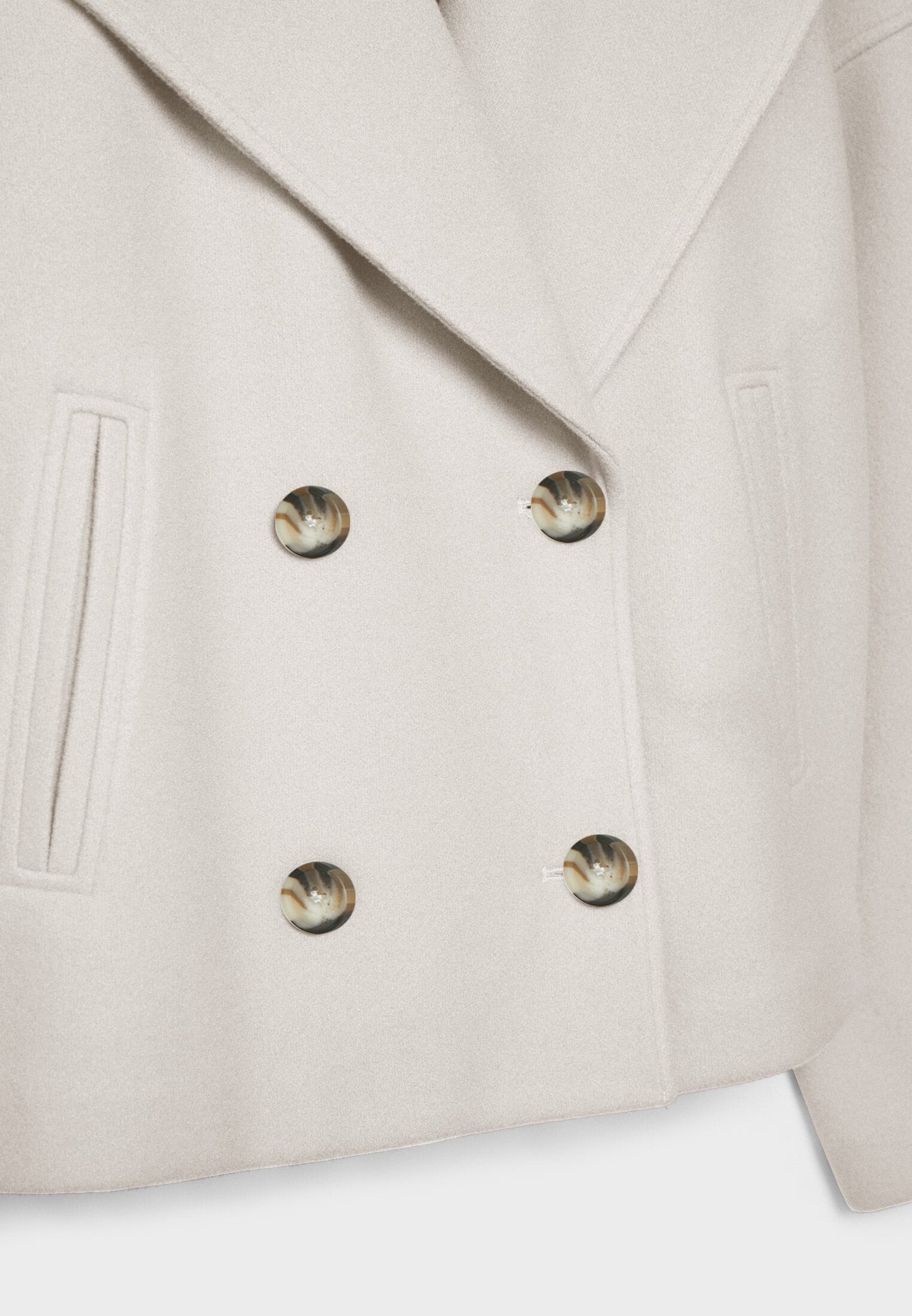 CROPPED TRENCH COAT