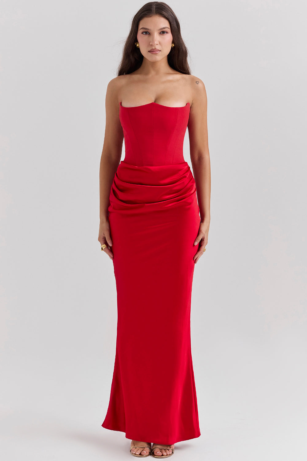 BOUJEE Strapless Maxi Dress