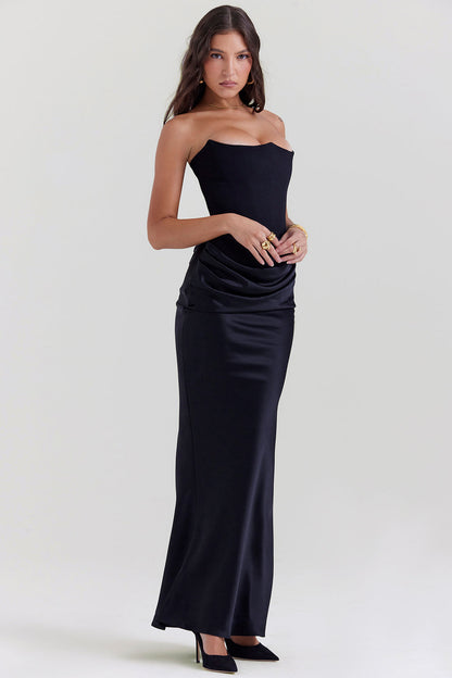 BOUJEE Strapless Maxi Dress