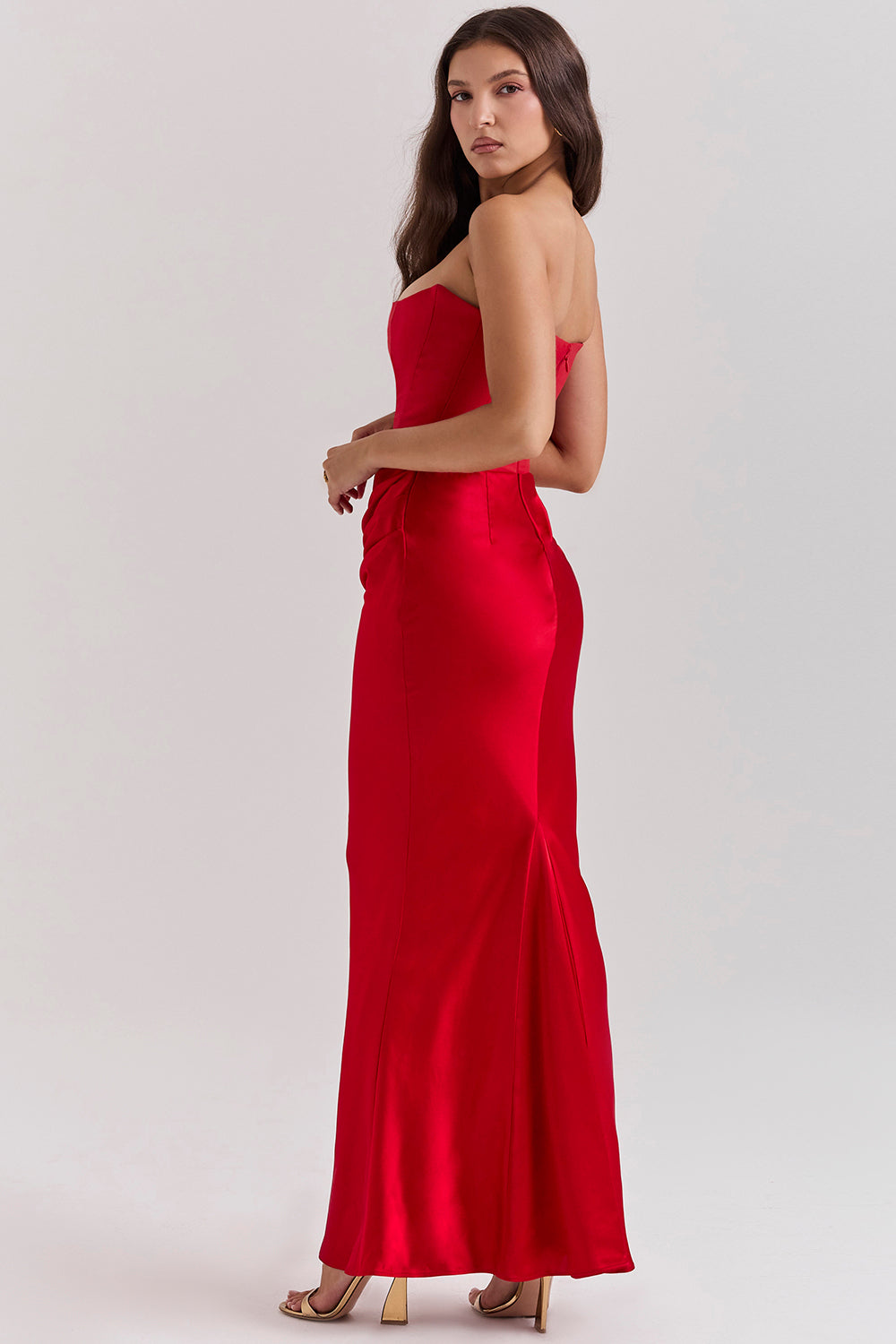 BOUJEE Strapless Maxi Dress