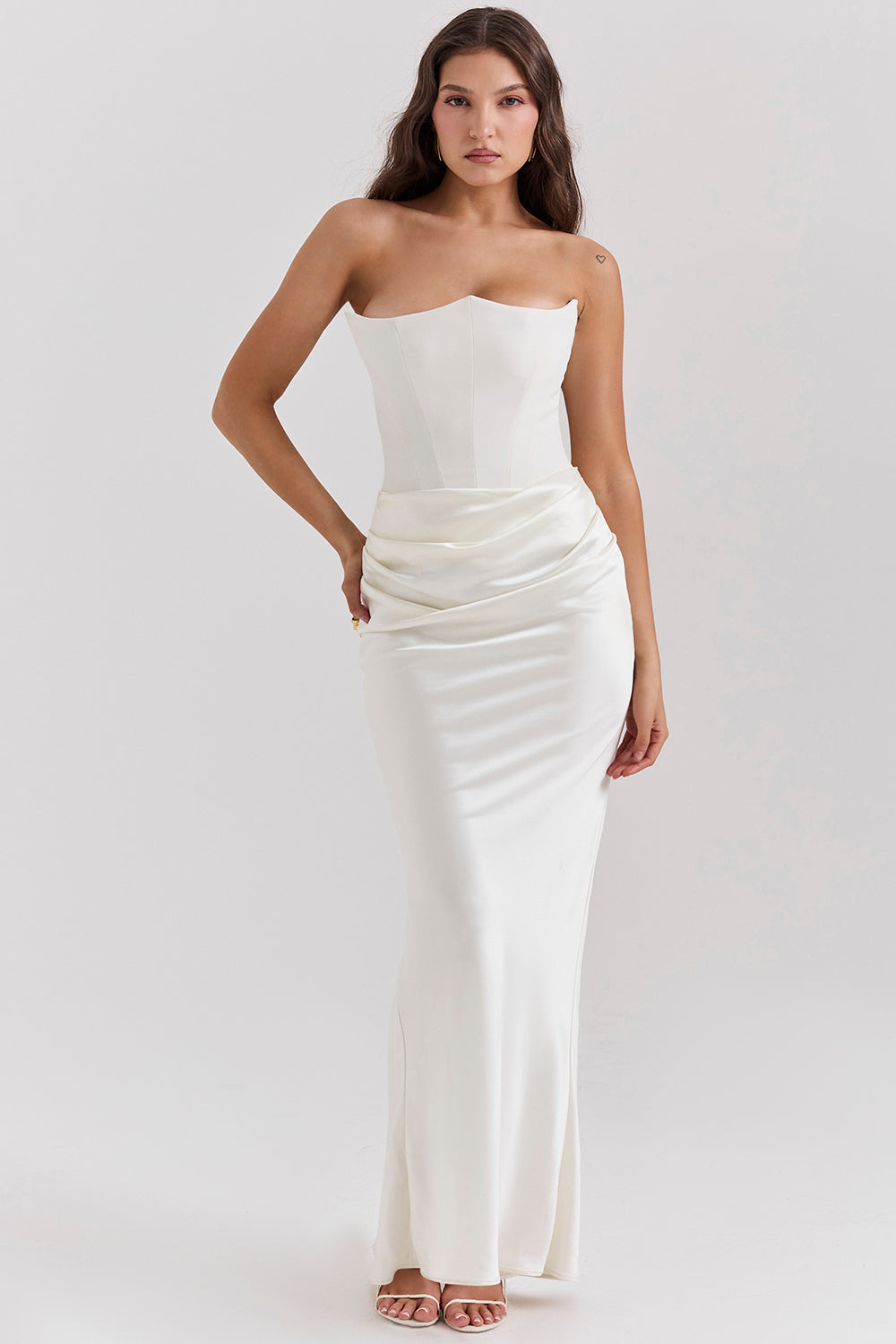 BOUJEE Strapless Maxi Dress