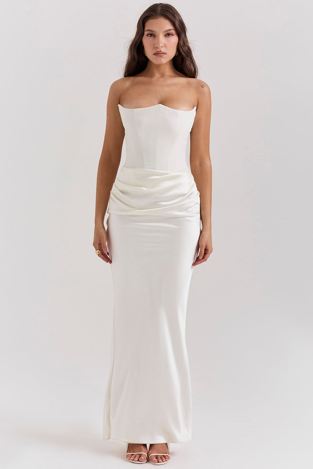 BOUJEE Strapless Maxi Dress