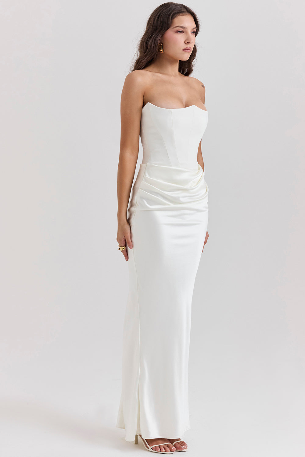 BOUJEE Strapless Maxi Dress