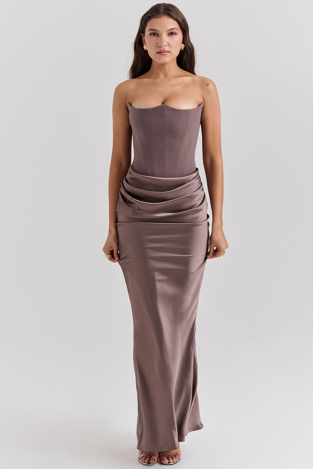 BOUJEE Strapless Maxi Dress