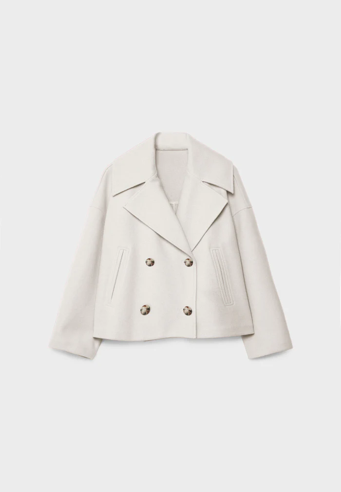 CROPPED TRENCH COAT