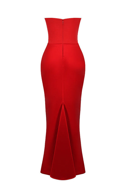 BOUJEE Strapless Maxi Dress